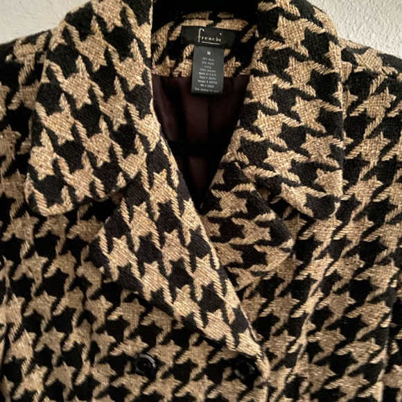 Pea Herringbone Coat - Picture 2 of 6